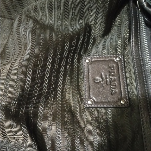 PRADA Napa Ruffle Hobo - Picture 2 of 5